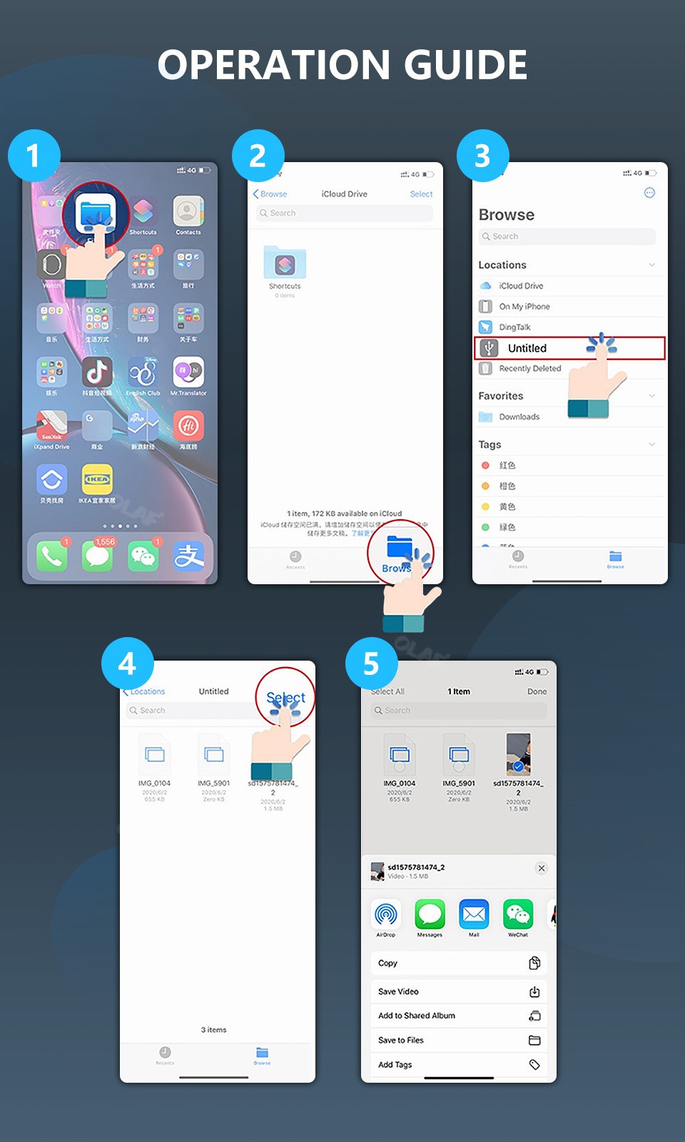 Portable Micro SD Card Reader Adapter OTG for iPhone (Micro SD Card to Type C USB) - Image 13